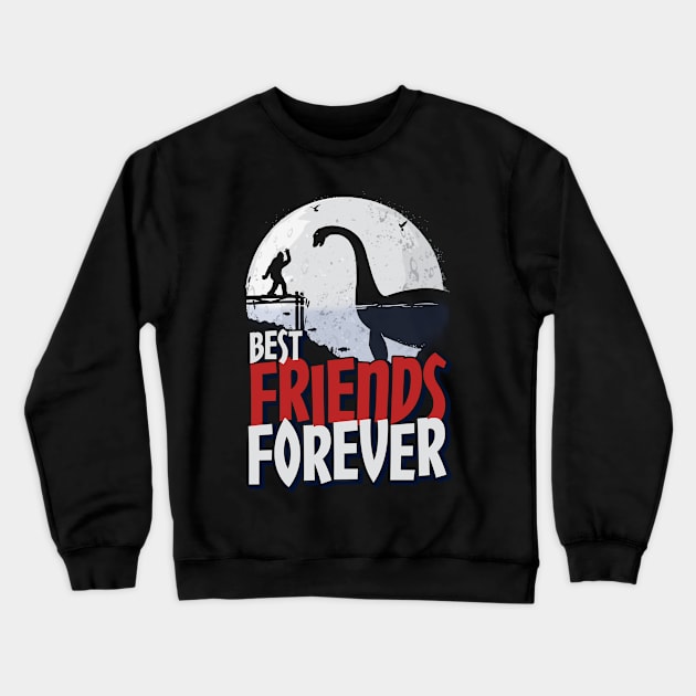 Best Friends Forever Crewneck Sweatshirt by SolarFlare